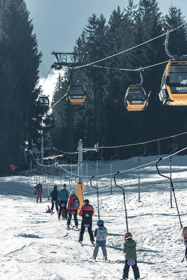 Dum A Chatka Pod Smrkem Nove Mesto pod Smrkem Eksteriør bilde